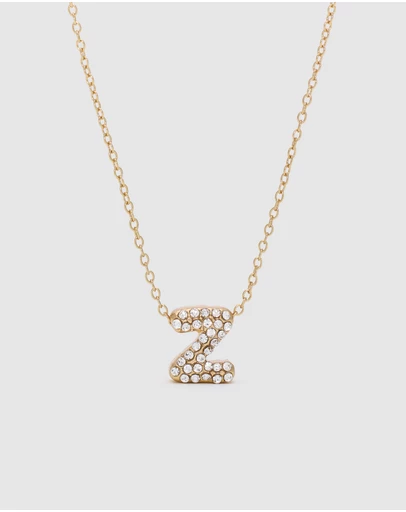 Seed Heritage - Initial Jewel Bubble Necklace