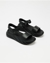 Holster - Cloudnine EVA Wedge Sandals - Black - Women's