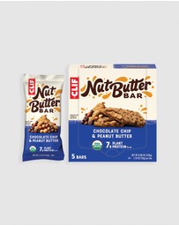 CLIF - Chocolate Chip & Peanut Butter Nut Butter Bar - 5x50g