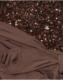 ROTATE - Sequins Bow Mini Dress