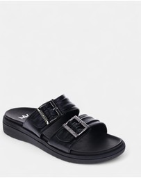 Mia Vita - Bowie Slide - Black/Black