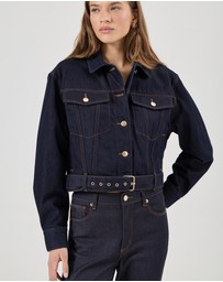 Rolla's - Belted Denim Jacket