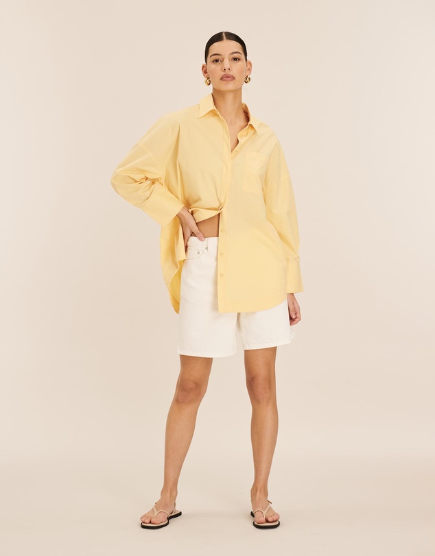 AERE - Organic Cotton Oversized Shirt