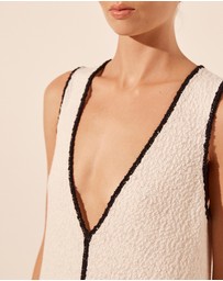 Shona Joy - Lena Plunged Maxi Dress