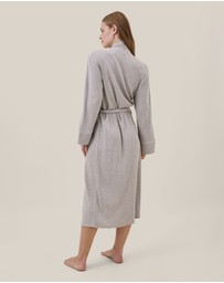 Papinelle - Claire Cotton Waffle Maxi Robe