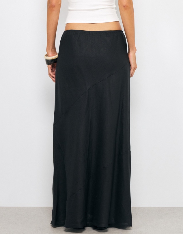AERE - Zella Linen Maxi Skirt