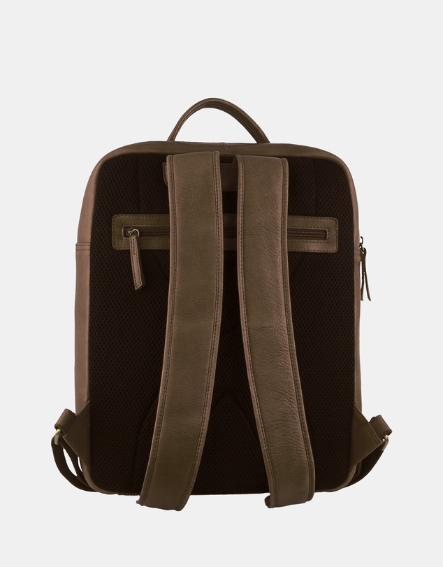 Pierre Cardin - Pierre Cardin Leather Business/Laptop Backpack