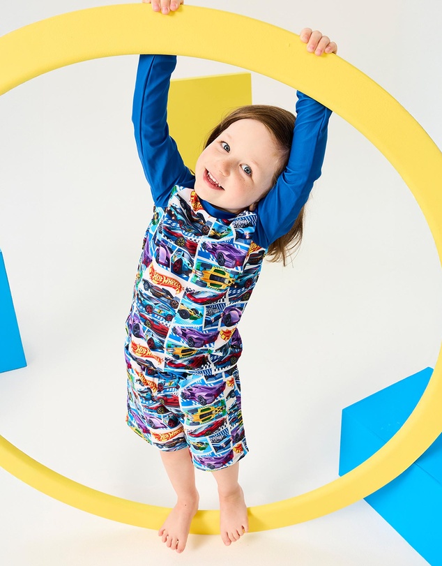 Rock Your Kid - Hot Wheels Comic Rashie Set - ICONIC EXCLUSIVE - Kids-Teens