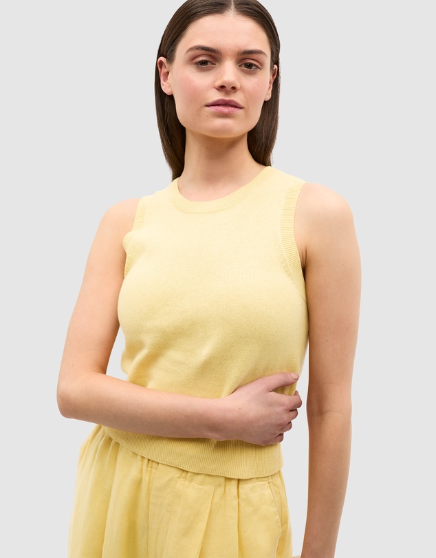 Seed Heritage - Linen Blend Knit Top
