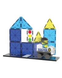 Magna-Tiles - MAGNA-TILES - Police Patrol - 20 Piece
