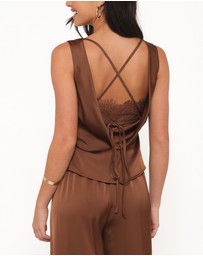 Petal & Pup - Wynn Top - Chocolate