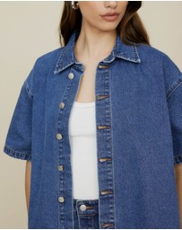 The Fated - Margot Denim Shirt