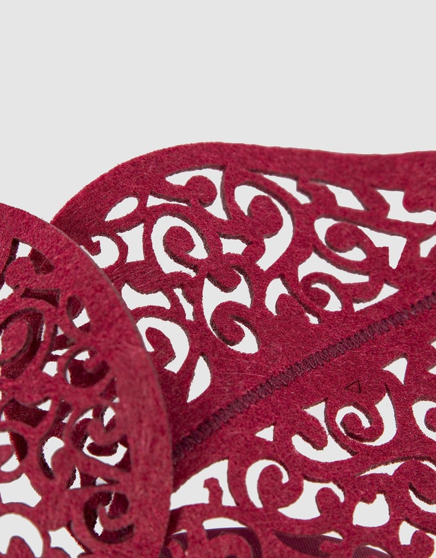 Max Alexander - Laser-Cut Leaf Fascinator