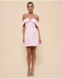 CHANCERY - Fold Bodice Mini Dress