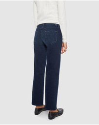 MOTHER - The Mid Rise Zip Rambler Ankle Jeans
