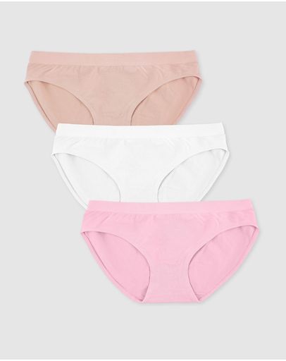 Nude, White & Pink