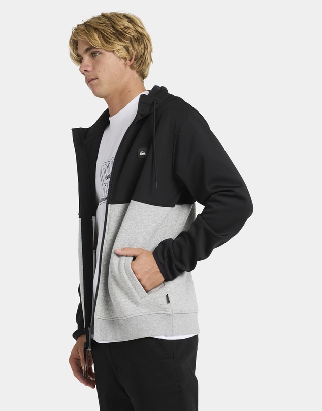 Quiksilver - Mens Burnz Zip-Up Hoodie