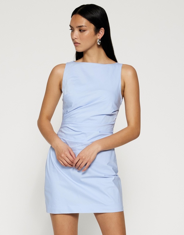 Revibe - Repaired Lover Amala Tuck Detail Mini Dress - AU 10