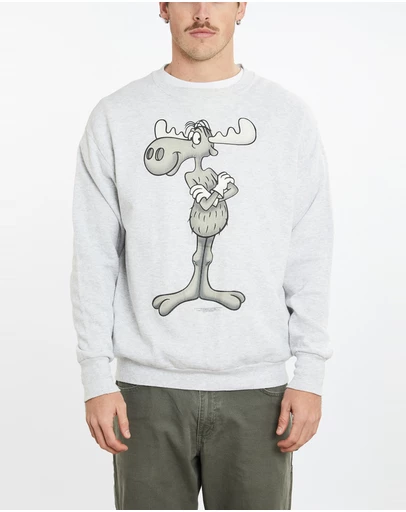 Vintage by The Real Deal - Pre Loved - 1996 The Adventures of Rocky and Bullwinkle Sweatshirt