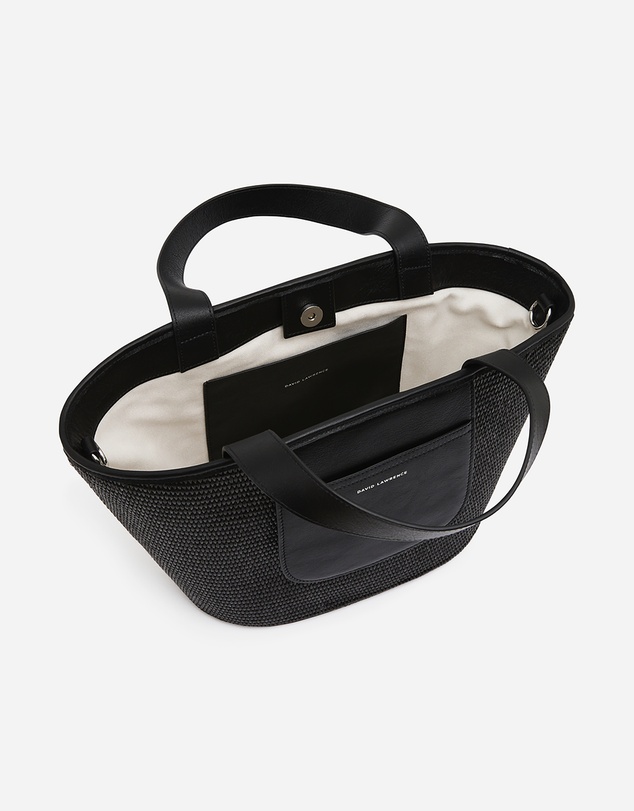 David Lawrence - Menzia Raffia Tote Bag