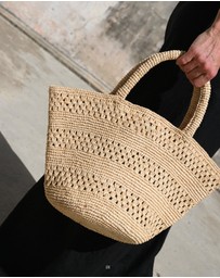 Mimmi Terra - Raffia Penne Bag