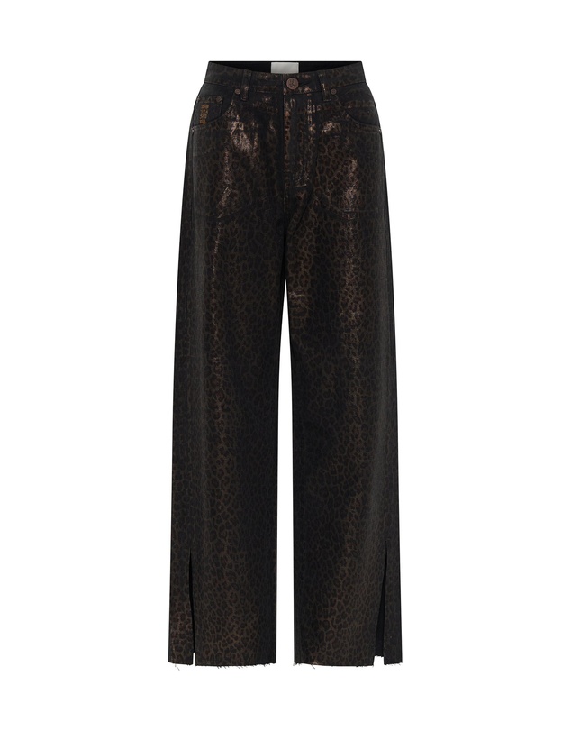 ONE TEASPOON - Night Animal Straight Leg Mid Waist Denim Billie Jeans