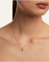 PDPAOLA - Mini Letter U Gold Necklace