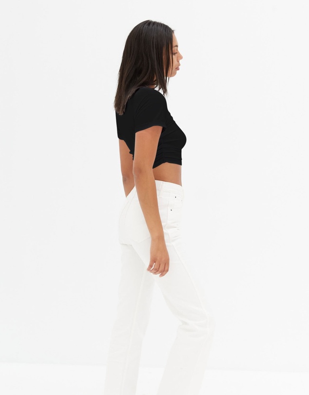 Style Addict - Side Ruche Tee