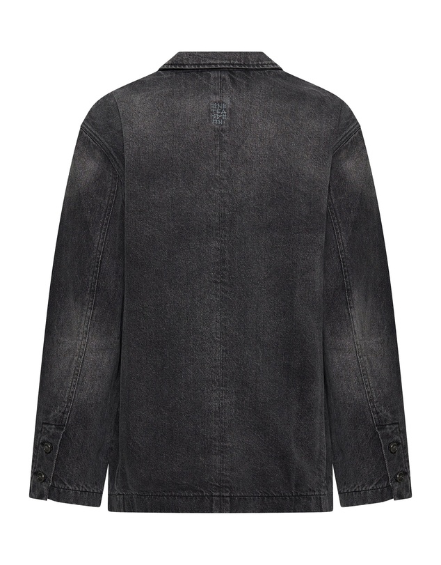 ONE TEASPOON - Worn Black Denim Boyfriend Blazer