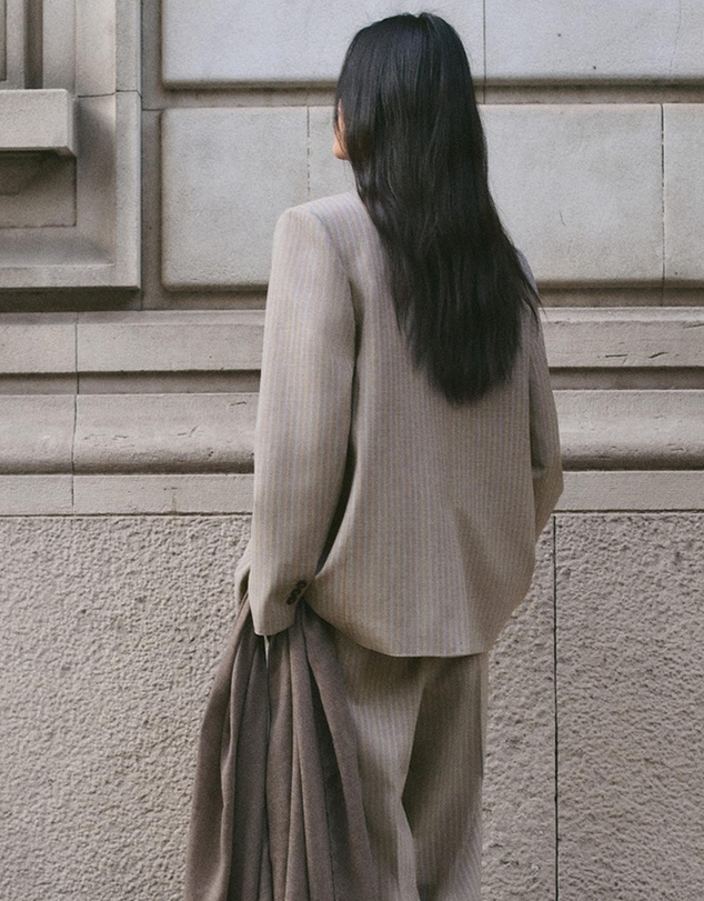 M.N.G - Wool-Blend Suit Blazer