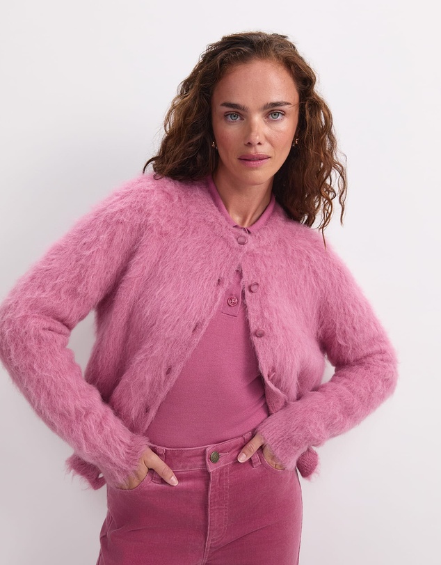Sportscraft - Alpaca Blend Cropped Cardigan