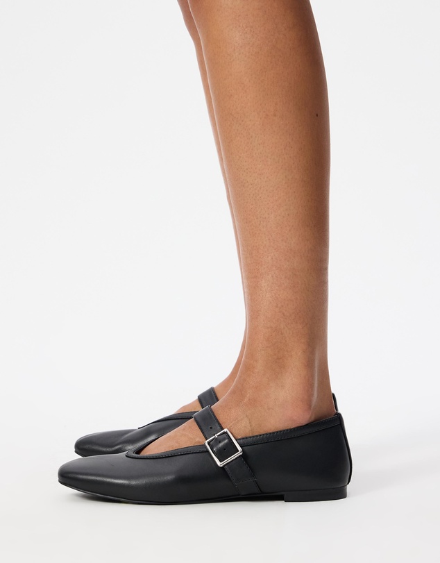 Atmos&Here - Riley Leather Ballet Flats