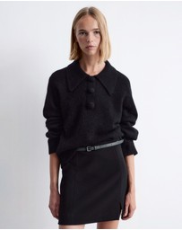 & Other Stories - Alpaca-Blend Collared Jumper