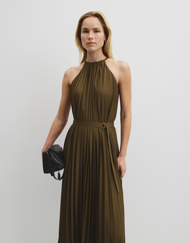 Country Road - Pleat Midi Dress