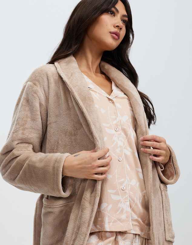Gingerlilly - Colette Plush Robe