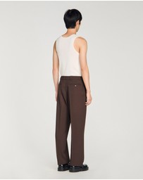 Sandro - Oversize Suit Pants