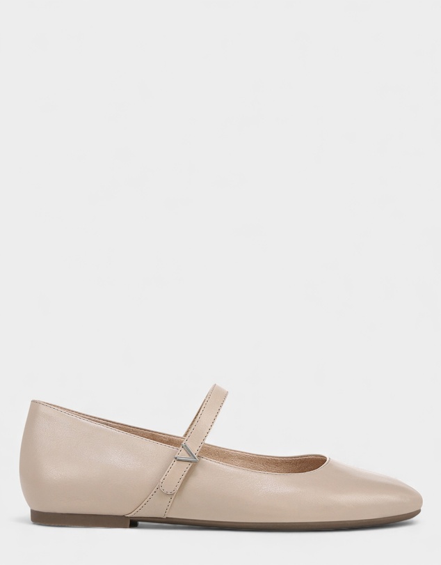 Vionic - Alameda Mary-Jane Flat - Oatmeal