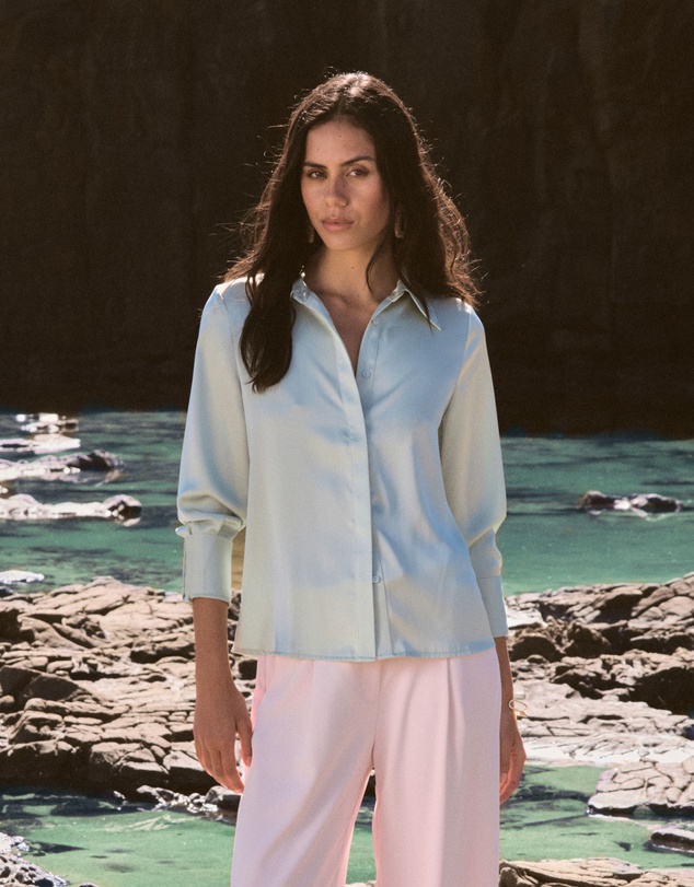 Forcast - Mae Satin Shirt