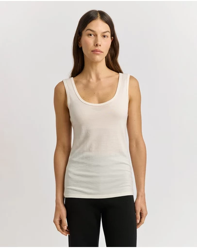 Toorallie - Scoop Merino Tank