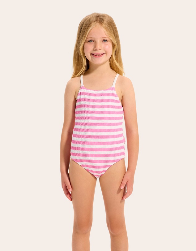 Seafolly - Textured One Piece - Kids