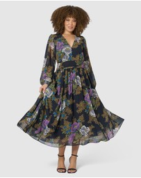 Pink Dusk by Curve Project - Higher Love Midi Dress