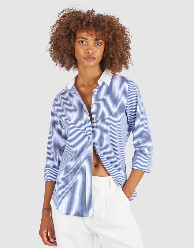 CAMIXA - RIGA Striped Cotton Shirt