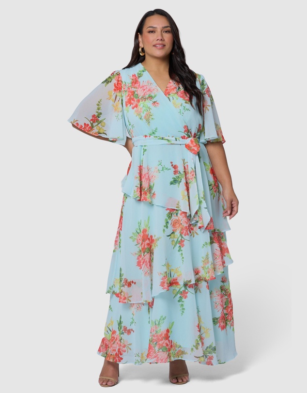 Pink Dusk by Curve Project - Hypnotic Maxi Dress