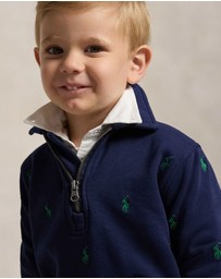 Polo Ralph Lauren - Polo Pony Fleece Collared Sweatshirt - Kids