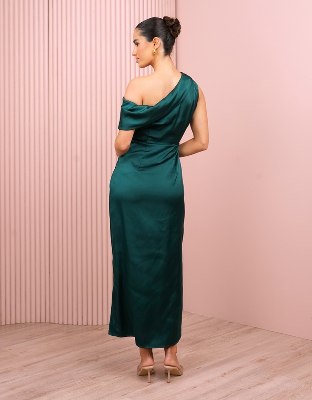 Azzurielle - Clodia Satin Dress
