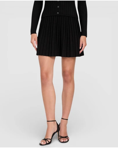 GUESS - Eco Pleated Miranda Sweater Skirt