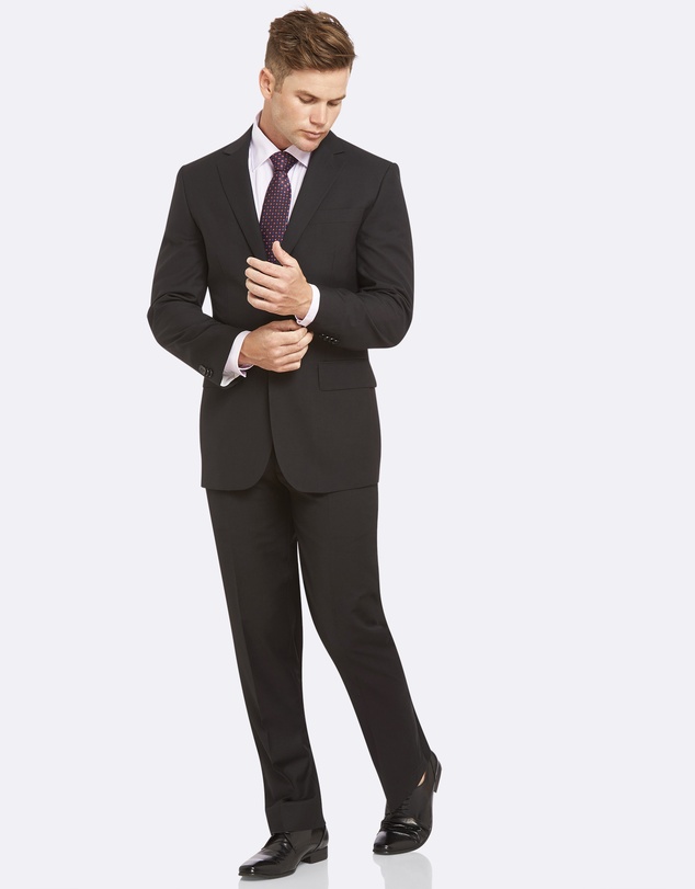 Kelly Country - Tussoni Tailored Essential Black Suit