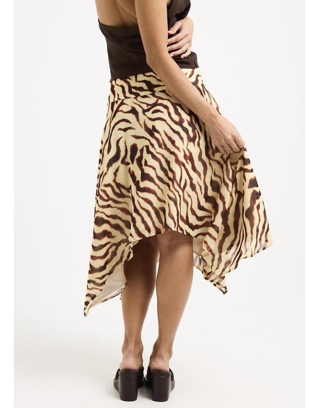 Alice In The Eve - Linda Sheer Slip Midi Skirt