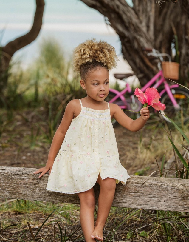 Bebe by Minihaha - Pia All Over Embroidery Dress - Kids