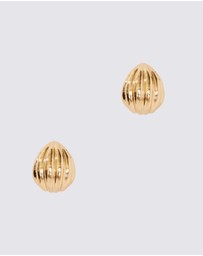 8 Other Reasons - Shell Hoop Earring